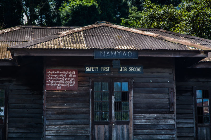 Burma Mines Railway - Namyo