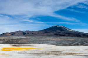 Laguna de la Azufrera, volcano Lastarria